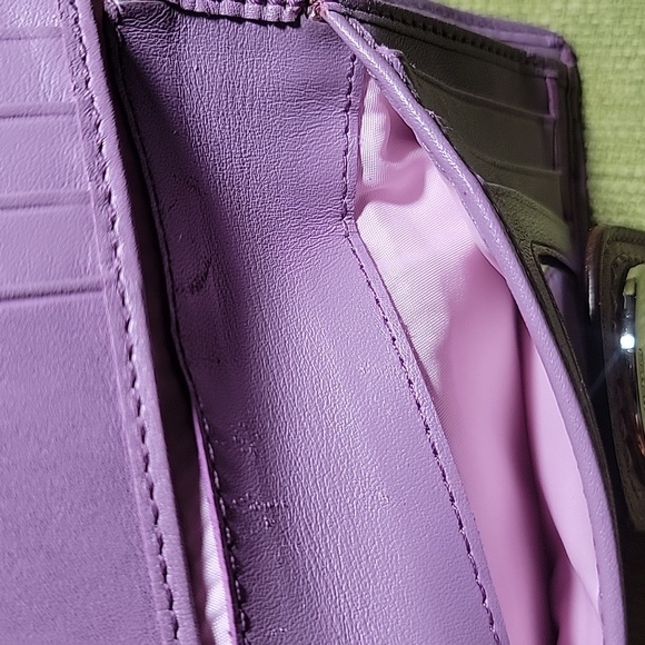 COACH Lavender Women's Wallet - Picture 7 of 16